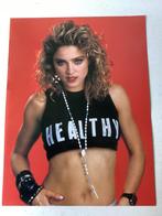 Poster/bladzijde Madonna (jaren 80), Verzenden, Zo goed als nieuw, Poster, Artwork of Schilderij