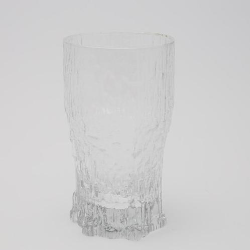 Robuust Iittalla aslak Fins glas, Verzamelen, Glas en Borrelglaasjes, Zo goed als nieuw, Waterglas, Verzenden