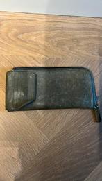 Cowboys bag portemonnee, Ophalen of Verzenden, Gebruikt, Grijs, Leer