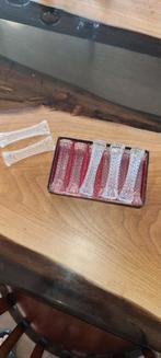 Glazen bestekleggers - gebruikt, Antiek en Kunst, Ophalen of Verzenden