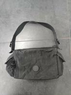 Kipling schoudertas zwart met ritssluiting en ritsvak en ori, Ophalen of Verzenden, Zo goed als nieuw, Zwart, Kipling