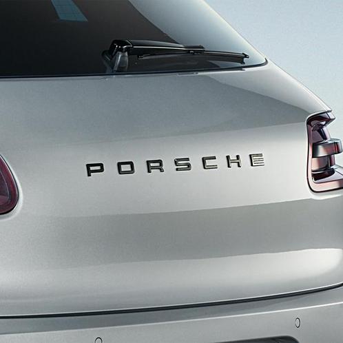 Porsche kofferbak embleem – glans zwart / chroom – nieuw, Auto diversen, Autostickers, Ophalen of Verzenden
