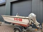 Leuke Terhi micro fun + Honda 15PK, 10 tot 30 pk, Ophalen of Verzenden, Zo goed als nieuw, 3 tot 6 meter