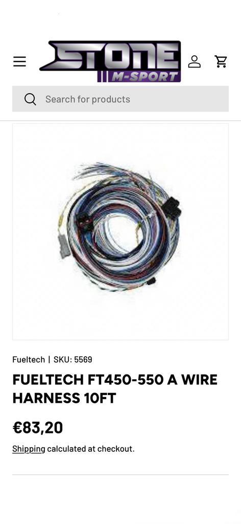 Fueltech A+B kabelset, Auto-onderdelen, Elektronica en Kabels, Alfa Romeo, Amerikaanse onderdelen, Audi, BMW, Citroën, Daihatsu