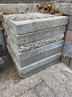 7 stoeptegels gratis ophalen, Tuin en Terras, Tegels en Klinkers, Gebruikt, Ophalen of Verzenden, Minder dan 5 m², Beton