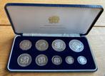 Muntset Jamaica 1980 met zilver, Postzegels en Munten, Munten | Amerika, Ophalen, Midden-Amerika, Setje, Zilver