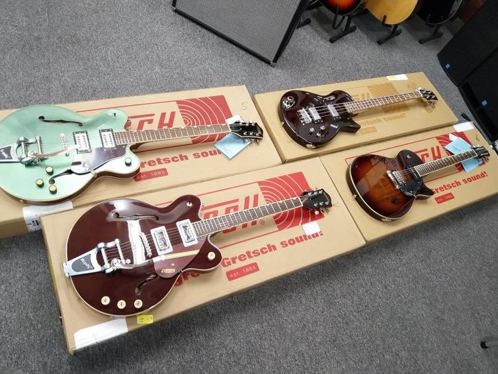 Gretsch Gitaren, Muziek en Instrumenten, Snaarinstrumenten | Gitaren | Elektrisch, Nieuw, Hollow body, Overige merken, Met versterker