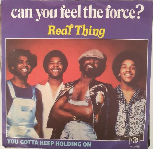 Real Thing - Can You Feel The Force?, Cd's en Dvd's, Vinyl Singles, Gebruikt, Single, Pop, 7 inch, Ophalen of Verzenden