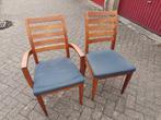 Eetkamer stoelen Kersen geolied. 6 stuks, Huis en Inrichting, Stoelen, Ophalen, Zo goed als nieuw, Bruin, Vijf, Zes of meer stoelen