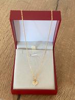 14 karaat gouden ketting met hanger, Sieraden, Tassen en Uiterlijk, Kettingen, Ophalen of Verzenden, Nieuw, Goud, Goud