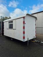 Prachtige snelverkeer schaftwagen/bouwkeet/schaftkeet, Doe-het-zelf en Verbouw, Bouwketen en Schaftketen, Ophalen, Gebruikt