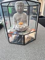 Boeddha Terrarium met Edelstenen, Huis en Inrichting, Ophalen of Verzenden, Zo goed als nieuw