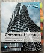 Corporate Finance (Global Edition, 4th Edition), Ophalen of Verzenden, Beta, Zo goed als nieuw, WO