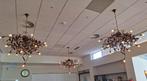 Mooie plafondlampen. Bruin met krullen, Huis en Inrichting, Lampen | Kroonluchters, Gebruikt, Ophalen