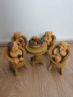Beren beeldjes Cherised teddies poppenhuis 10 delig, Ophalen of Verzenden, Zo goed als nieuw, Beeldje, Overige merken