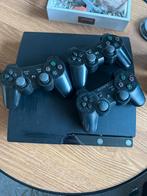 Playstation 3, Spelcomputers en Games, Ophalen, Gebruikt, Met 2 controllers, Slim
