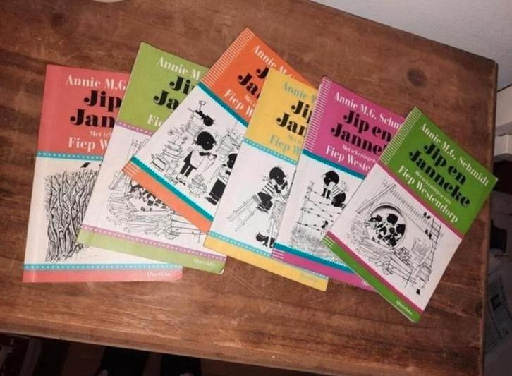 6 Jip & Janneke uitdeelboekjes., Boeken, Kinderboeken | Kleuters, Zo goed als nieuw, Fictie algemeen, Ophalen of Verzenden