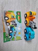 Duploset takelwagen met auto nr 10883, Ophalen, Zo goed als nieuw, Complete set, Duplo