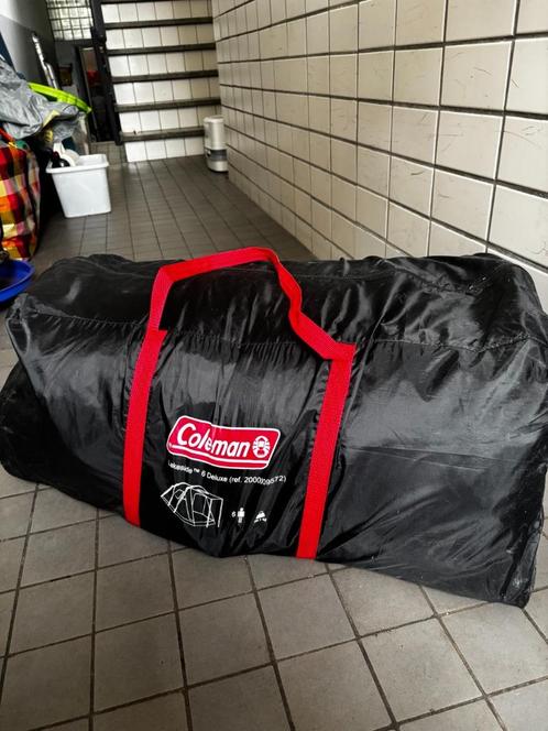 Coleman lakeside 6 deluxe met veel extras, Caravans en Kamperen, Tenten, tot en met 6, Gebruikt, Ophalen