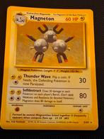 Magneton Base Set - Zeldzame Pokémonkaart!, Ophalen of Verzenden, Gebruikt, Losse kaart