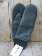 Hatland Headwear zwarte leren wanten, Maat 38/40 (M), Haven 49, Geasluis@planet.nl, Nieuw