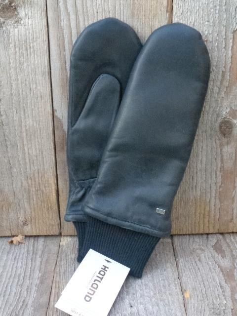 Hatland Headwear zwarte leren wanten, Kleding | Dames, Mutsen, Sjaals en Handschoenen, Nieuw, Handschoenen, Maat 38/40 (M), Ophalen of Verzenden