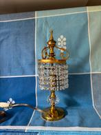 Vintage kristallen schemerlampje, Antiek en Kunst, Antiek | Lampen, Ophalen of Verzenden