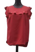 HEMISPHERE top maat L, Maat 42/44 (L), Zo goed als nieuw, Zonder mouw, Rood