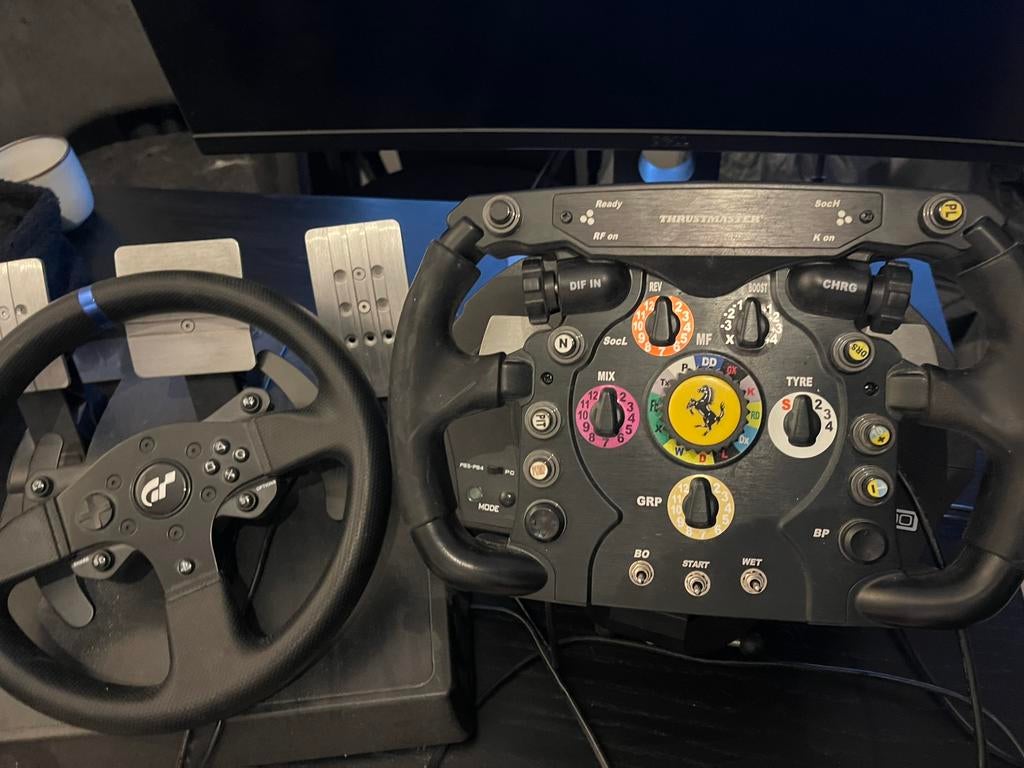 sim setup t300 rs gt plus curved scherm, Spelcomputers en Games, Spelcomputers | Sony PlayStation Consoles | Accessoires, Ophalen