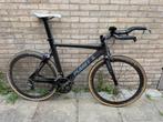 Carbon tijdritfiets - 58cm frame, Zo goed als nieuw, 57 tot 61 cm, Meer dan 20 versnellingen, Ophalen