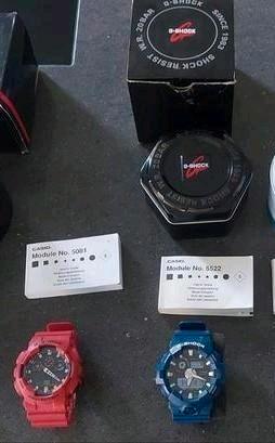Casio G-shock horloges heren en dames beschikbaar voor biedingen