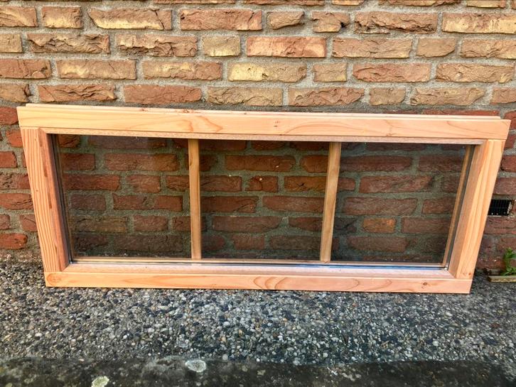 Douglas raam incl hr++ 50x120cm, Tuin en Terras, Palen, Balken en Planken, Zo goed als nieuw, Balken, Ophalen