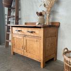 Oud kastje, antieke werkplaats kast, werkbank, dressoir, Ophalen