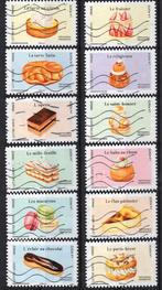 Frankrijk, serie "gebak" 2024-49, Ophalen of Verzenden, Gestempeld