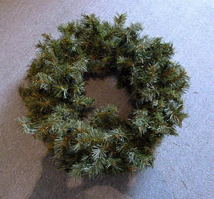 Volle dennenkrans, Diversen, Kerst, Gebruikt, Ophalen of Verzenden