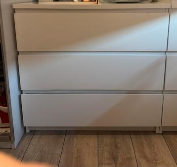 IKEA Malm ladekast wit 80x78cm