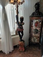 Antieke unieke houten blackamoor, Antiek en Kunst, Ophalen
