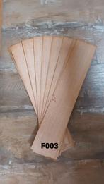 32 vellen Eiken fineer 55 x 10 cm, Ophalen of Verzenden, Nieuw