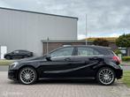 Mercedes A-klasse 200 Ambition AMG stoel vw leder pdc, Voorwielaandrijving, Gebruikt, Euro 6, Zwart