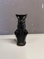 Vintage Art Deco zwarte kat gouden detail bank keramiek orna, Verzamelen, Beelden en Beeldjes, Ophalen of Verzenden, Zo goed als nieuw