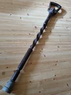 Antieke massief hardhout wandelstok - bieden, Diversen, Wandelstokken, Ophalen, Gebruikt