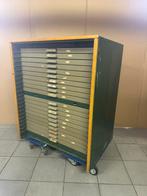 letterkast / zetbok / drukkerijkast, Ophalen