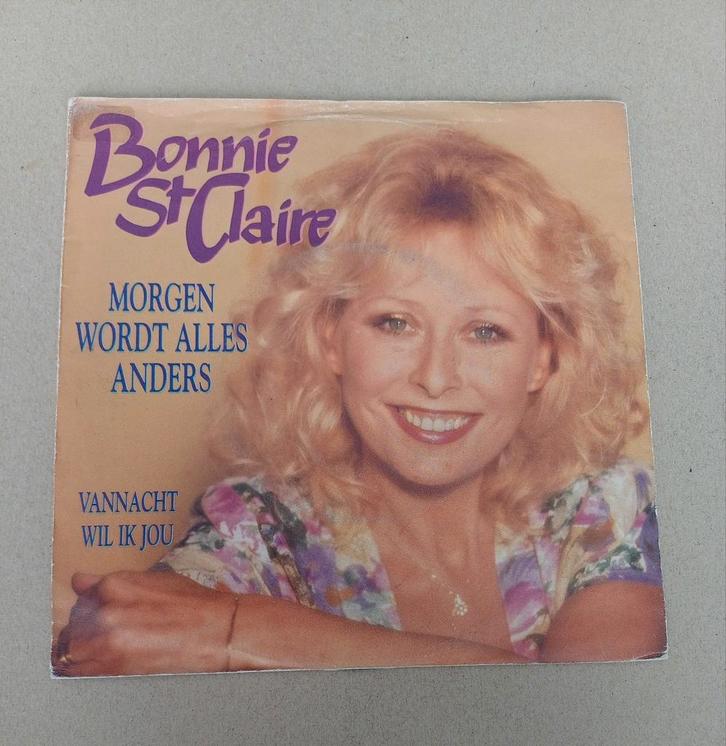 Bonnie St.Claire  - Morgen Wordt Alles Anders, Cd's en Dvd's, Vinyl Singles, Zo goed als nieuw, Single, Pop, 7 inch, Ophalen of Verzenden