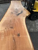 Xxl eiken boomstamtafelbladen 5mx100cmx8cm, Huis en Inrichting, Tafels | Eettafels, 100 tot 150 cm, Eikenhout, 200 cm of meer