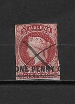 St Helena 1863, Verzenden, Overige landen, Gestempeld