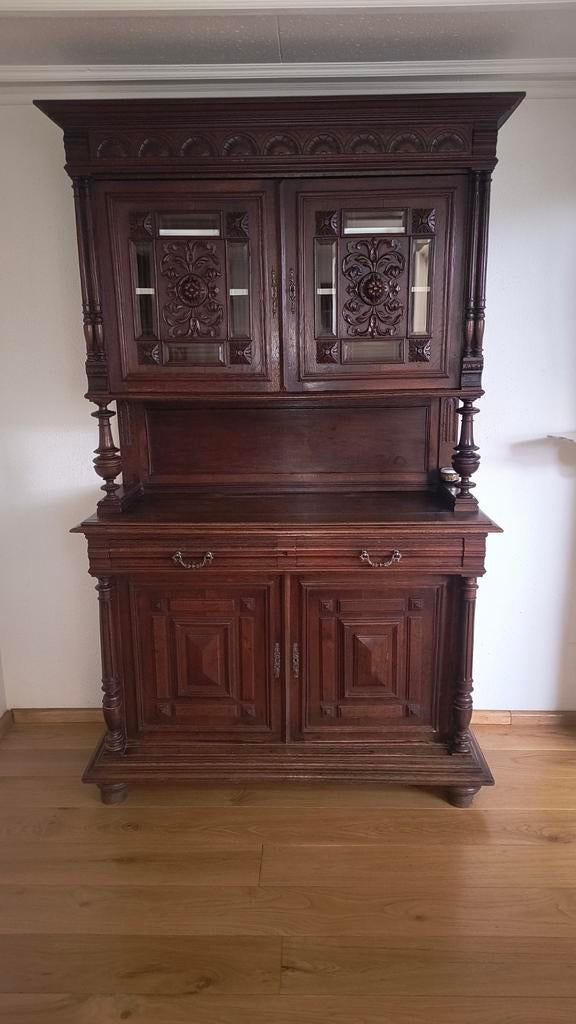 Wandmeubel klassiek., Antiek en Kunst, Antiek | Meubels | Kasten, Ophalen of Verzenden