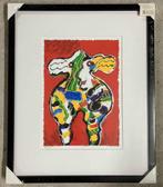 Nieuw. Zeefdruk Bonte Koe van kunstenaar Peter Diem, Ophalen of Verzenden