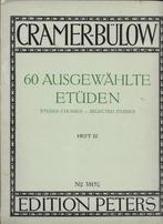 Bo1989 bladmuziek - cramer - bulow: boek 3, Muziek en Instrumenten, Bladmuziek, Ophalen of Verzenden, Gebruikt, Artiest of Componist