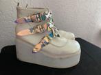 Witte plateauschoenen  cosplay schoenen, Kleding | Dames, Schoenen, Ophalen of Verzenden, Wit