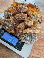 Barnsteen  Amber ruw 817 gram, Verzamelen, Mineralen en Fossielen, Ophalen of Verzenden, Mineraal
